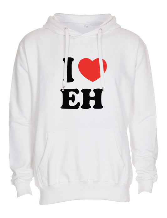 I love EH huppari - valkoinen
