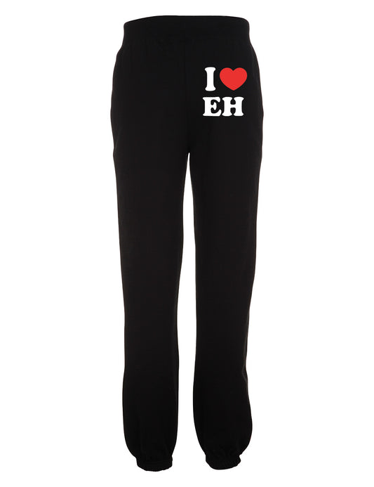 I love EH collegehousut